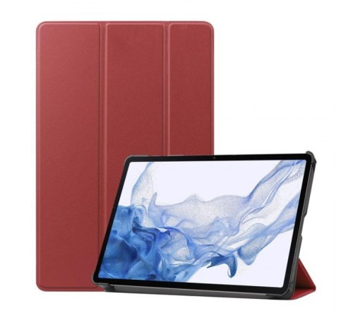 Чохол-книжка BeCover Smart Case для Samsung Galaxy Tab S10 Plus SM-X820/SM-X826 Red Wine (712239)