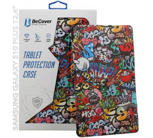 Чохол-книжка BeCover Smart Case для Samsung Galaxy Tab S10 Plus SM-X820/SM-X826 Graffiti (712243)