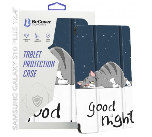 Чохол-книжка BeCover Smart Case для Samsung Galaxy Tab S10 Plus SM-X820/SM-X826 Good Night (712244)
