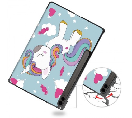 Чохол-книжка BeCover Smart Case для Samsung Galaxy Tab S10 Plus SM-X820/SM-X826 Unicorn (712251)