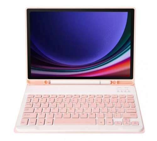 Чохол з бездротовою клавіатурою BeCover для Samsung Galaxy Tab A9 SM-X115 Pink (712359)