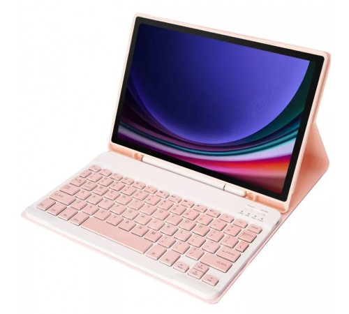 Чохол з бездротовою клавіатурою BeCover для Samsung Galaxy Tab A9 SM-X115 Pink (712359)