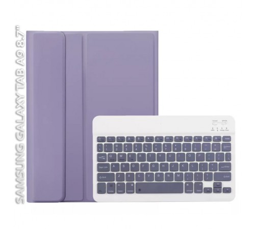 Чохол з бездротовою клавіатурою BeCover для Samsung Galaxy Tab A9 SM-X115 Purple (712360)