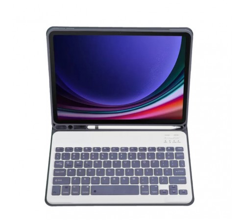 Чохол з бездротовою клавіатурою BeCover для Samsung Galaxy Tab A9 SM-X115 Purple (712360)