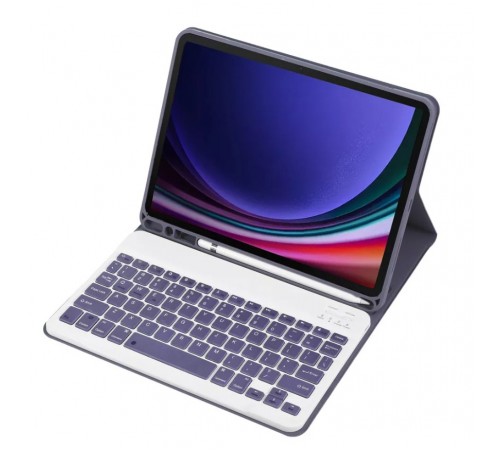 Чохол з бездротовою клавіатурою BeCover для Samsung Galaxy Tab A9 SM-X115 Purple (712360)