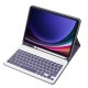 Чохол з бездротовою клавіатурою BeCover для Samsung Galaxy Tab A9 SM-X115 Purple (712360)