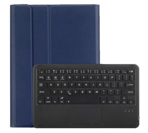Чохол з бездротовою клавіатурою (TouchPad) BeCover для Samsung Galaxy Tab S6 Lite 10.4 SM-P610/SM-P613/SM-P615/SM-P619 Deep Blue (712362)
