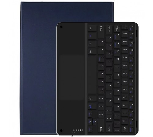 Чохол з бездротовою клавіатурою (TouchPad) BeCover для Apple iPad Air 10.9 (2020/2022) Deep Blue (712370)