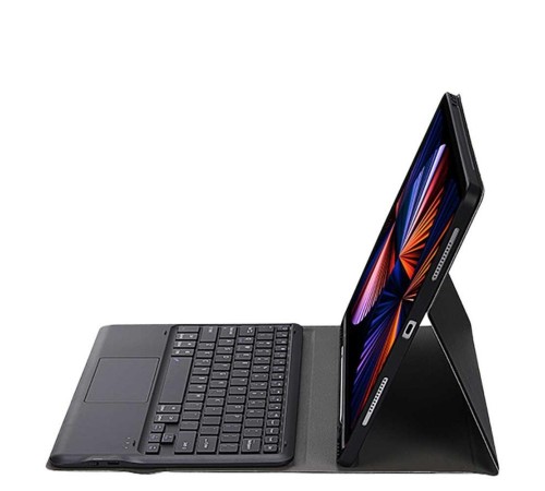 Чохол з бездротовою клавіатурою (TouchPad) BeCover для Apple iPad Pro 12.9 (2020/2021/2022) Deep Blue (712382)