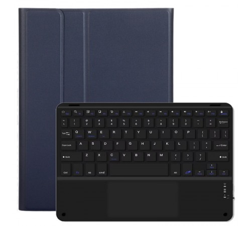 Чохол з бездротовою клавіатурою (TouchPad) BeCover для Lenovo Tab M10 Plus TB-125F (3rd Gen)/K10 Pro TB-226 Deep Blue (712391)