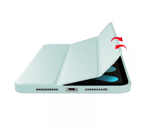 Чохол-книжка BeCover Tri Fold Soft TPU для Apple iPad Mini 7 2024 8.3" Light Blue (712447) Чохол-книжка BeCover Tri Fold Soft TPU для Apple iPad Mini 7 2024 8.3" Light Blue (712447)