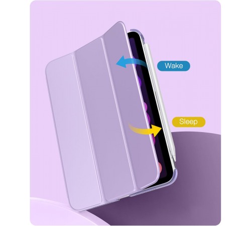 Чохол-книжка BeCover Tri Fold Hard для Apple iPad Mini 7 2024 8.3" Purple (712455)