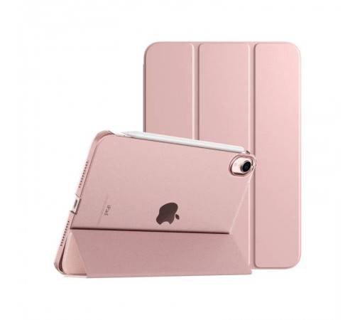 Чохол-книжка BeCover Tri Fold Hard для Apple iPad Mini 7 2024 8.3" Rose Gold (712456)
