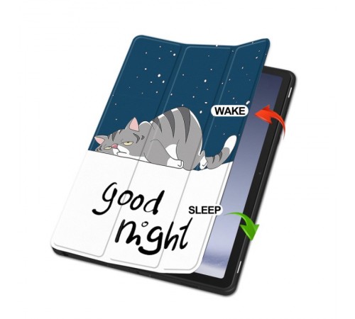 Чохол-книжка BeCover Flexible TPU Mate для Samsung Galaxy Tab S6 Lite 10.4 SM-P620/SM-P625/SM-P627 Good Night (712520)
