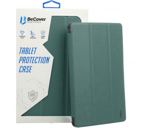 Чохол-книжка BeCover Flexible TPU Mate для Lenovo Tab M10 Plus TB-125F (3rd Gen)/K10 Pro TB-226 Dark Green (712524)