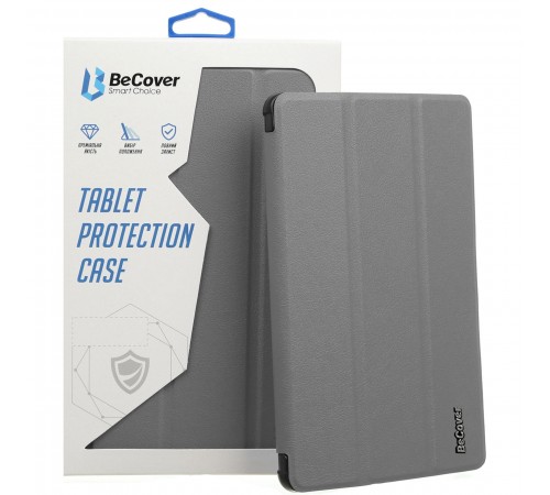 Чохол-книжка BeCover Flexible TPU Mate для Lenovo Tab M10 Plus TB-125F (3rd Gen)/K10 Pro TB-226 Grey (712525)