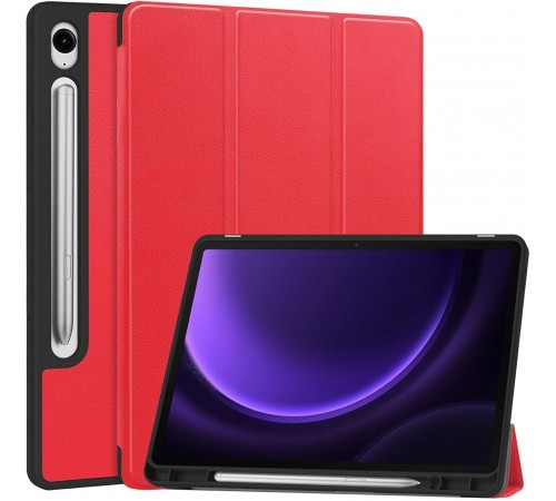 Чохол-книжка BeCover Flexible TPU Mate для Samsung Galaxy Tab S9 (SM-X710/SM-X716)/S9 FE (SM-X510/SM-X516B) Red (712531)