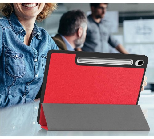 Чохол-книжка BeCover Flexible TPU Mate для Samsung Galaxy Tab S9 (SM-X710/SM-X716)/S9 FE (SM-X510/SM-X516B) Red (712531)