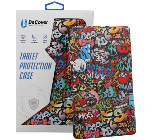 Чохол-книжка BeCover Flexible TPU Mate для Samsung Galaxy Tab S9 (SM-X710/SM-X716)/S9 FE (SM-X510/SM-X516B) Graffiti (712534) Чохол-книжка BeCover Flexible TPU Mate для Samsung Galaxy Tab S9 (SM-X710/SM-X716)/S9 FE (SM-X510/SM-X516B) Graffiti (712534)