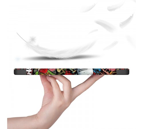 Чохол-книжка BeCover Flexible TPU Mate для Samsung Galaxy Tab S9 (SM-X710/SM-X716)/S9 FE (SM-X510/SM-X516B) Graffiti (712534) Чохол-книжка BeCover Flexible TPU Mate для Samsung Galaxy Tab S9 (SM-X710/SM-X716)/S9 FE (SM-X510/SM-X516B) Graffiti (712534)