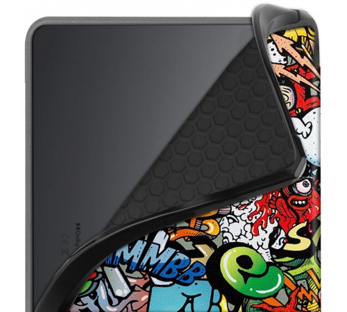 Чохол-книжка BeCover Flexible TPU Mate для Samsung Galaxy Tab S9 (SM-X710/SM-X716)/S9 FE (SM-X510/SM-X516B) Graffiti (712534) Чохол-книжка BeCover Flexible TPU Mate для Samsung Galaxy Tab S9 (SM-X710/SM-X716)/S9 FE (SM-X510/SM-X516B) Graffiti (712534)
