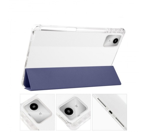 Чохол-книжка BeCover Soft Edge для Lenovo Tab M11 (2024) TB-TB330FU/Xiaoxin Pad 11 (2024) Deep Blue (712539)