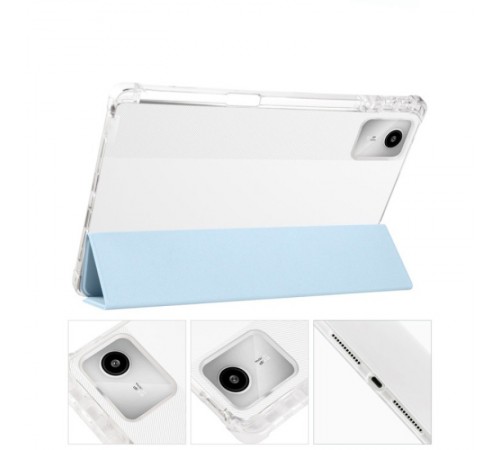Чохол-книжка BeCover Soft Edge для Lenovo Tab M11 (2024) TB-TB330FU/Xiaoxin Pad 11 (2024) Light Blue (712542) Чохол-книжка BeCover Soft Edge для Lenovo Tab M11 (2024) TB-TB330FU/Xiaoxin Pad 11 (2024) Light Blue (712542)