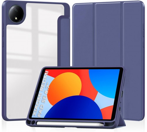 Чохол-книжка BeCover Soft Edge TPU для Xiaomi Redmi Pad SE 8.7 Deep Blue (712565) Чохол-книжка BeCover Soft Edge TPU для Xiaomi Redmi Pad SE 8.7 Deep Blue (712565)