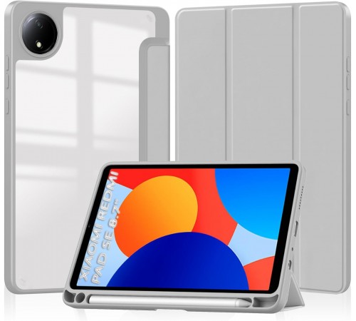 Чохол-книжка BeCover Soft Edge TPU для Xiaomi Redmi Pad SE 8.7 Gray (712568) Чохол-книжка BeCover Soft Edge TPU для Xiaomi Redmi Pad SE 8.7 Gray (712568)
