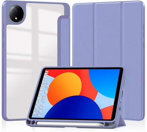 Чохол-книжка BeCover Soft Edge TPU для Xiaomi Redmi Pad SE 8.7 Purple (712571)