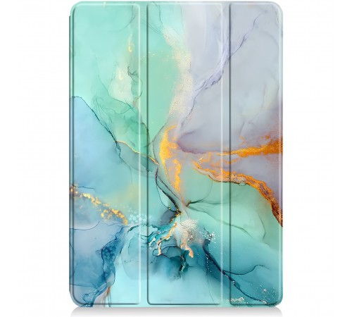 Чохол-книжка BeCover Soft Edge TPU для Xiaomi Redmi Pad SE 8.7 Green Marble (712574)