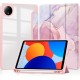 Чохол-книжка BeCover Soft Edge TPU для Xiaomi Redmi Pad SE 8.7 Pink Marble (712576)
