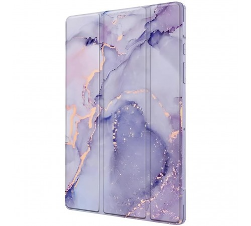Чохол-книжка BeCover Soft Edge TPU для Xiaomi Redmi Pad SE 8.7 Purple Marble (712577)