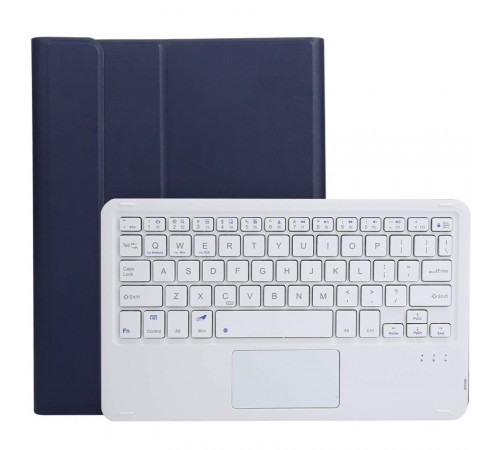 Чохол з бездротовою клавіатурою (TouchPad) BeCover для Apple iPad Air 11 (2024/2025) Deep Blue (712596)