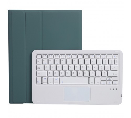 Чохол з бездротовою клавіатурою (TouchPad) BeCover для Apple iPad Air 11 (2024/2025) Dark Green (712597)
