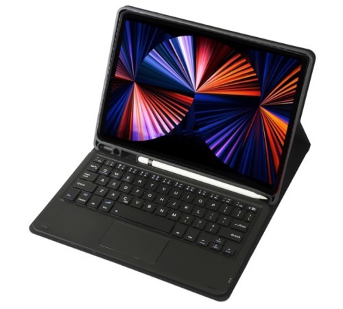 Чохол з бездротовою клавіатурою (TouchPad) BeCover для Apple iPad Air 13 (2024/2025) Deep Blue (712602)