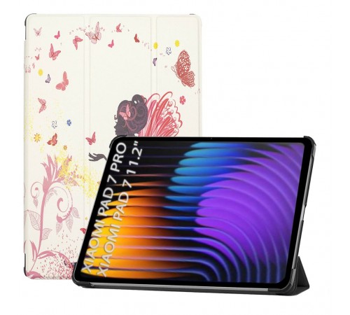 Чохол-книжка BeCover Smart Case для Xiaomi Pad 7/7 Pro 11.2 Fairy (712803) Чохол-книжка BeCover Smart Case для Xiaomi Pad 7/7 Pro 11.2 Fairy (712803)