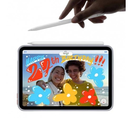 Чохол BeCover Transparancy Shell Edge для Apple iPad Mini 7 2024 Gray (712928)