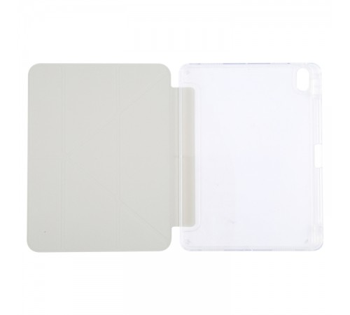 Чохол-книжка BeCover Ultra Slim Origami Transparent з кріпленням Apple для Apple iPad Mini 6 2021 Gray (712931)