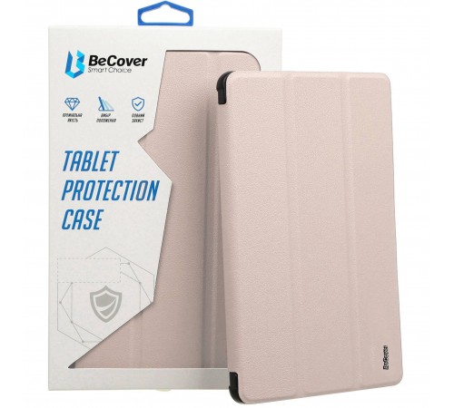 Чохол-книжка BeCover Ultra Slim Origami Transparent з кріпленням Apple для Apple iPad Mini 6 2021 Pink (712932)