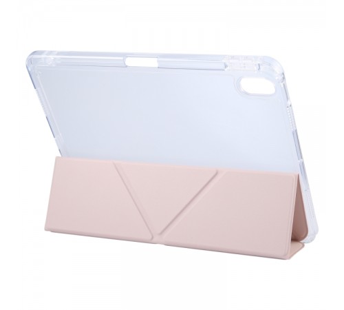 Чохол-книжка BeCover Ultra Slim Origami Transparent з кріпленням Apple для Apple iPad Mini 6 2021 Pink (712932)