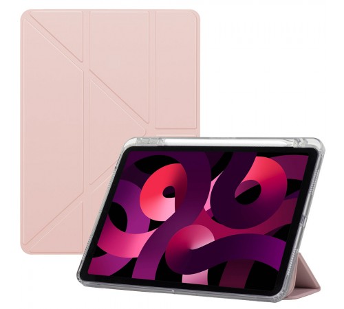 Чохол-книжка BeCover Ultra Slim Origami Transparent з кріпленням Apple для Apple iPad Mini 7 2024 Pink (712936)