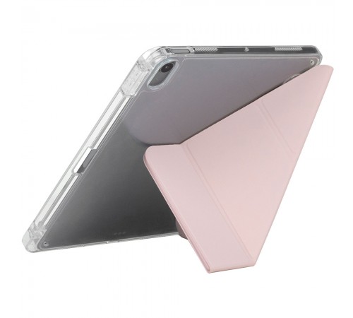 Чохол-книжка BeCover Ultra Slim Origami Transparent з кріпленням Apple для Apple iPad Mini 7 2024 Pink (712936)