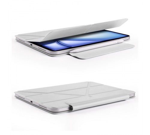 Чохол-книжка BeCover Ultra Slim Origami Magnetic для Apple iPad mini 6 (2021) Gray (712944)