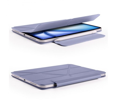 Чохол-книжка BeCover Ultra Slim Origami Magnetic для Apple iPad mini 7 (2024) Deep Purple (712950)