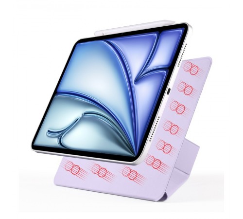 Чохол-книжка BeCover Ultra Slim Origami Magnetic для Apple iPad mini 7 (2024) Purple (712951)