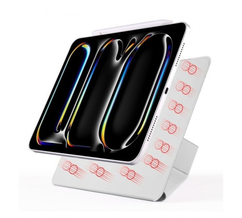 Чохол-книжка BeCover Ultra Slim Origami Magnetic для Apple iPad Pro 11 M4 (2024) Gray (712962)