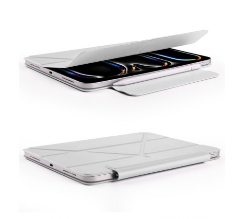 Чохол-книжка BeCover Ultra Slim Origami Magnetic для Apple iPad Pro 11 M4 (2024) Gray (712962)