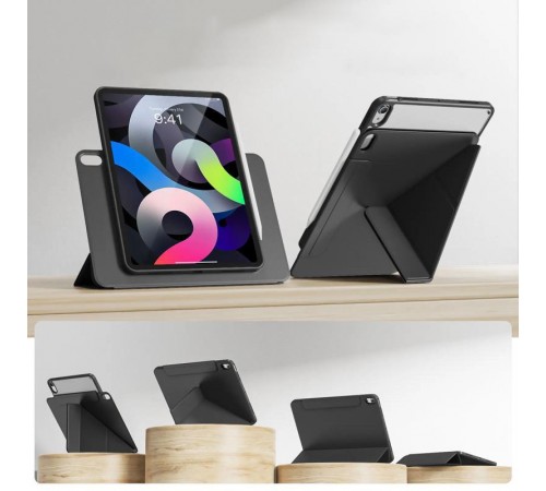 Чохол-книжка BeCover Ultra Slim Origami Flex для Apple iPad Air 11 M2/M3 (2024/2025) Black (712975)
