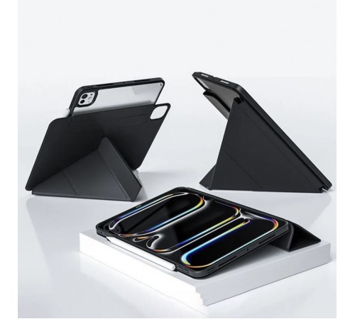Чохол-книжка BeCover Ultra Slim Origami Flex для Apple iPad Pro 13 (2024) Black (712978)
